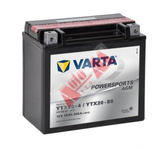 baterie - akumulátor YTX20-BS VARTA POWERSPORTVARTA  YTX20-BS  Moto,ATV