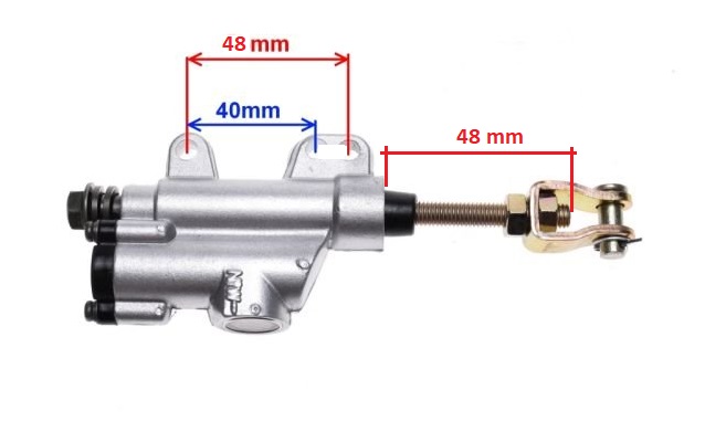 brzdový válec pumpa zadní brzdy - průměr pístku 12,5 mm